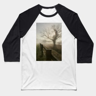 Foggy Morning Baseball T-Shirt